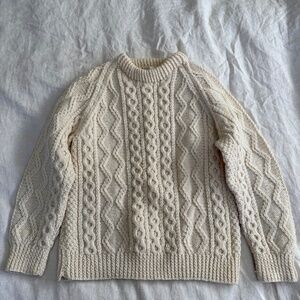 Vintage Wool Fishermans Sweater Small/Medium Size